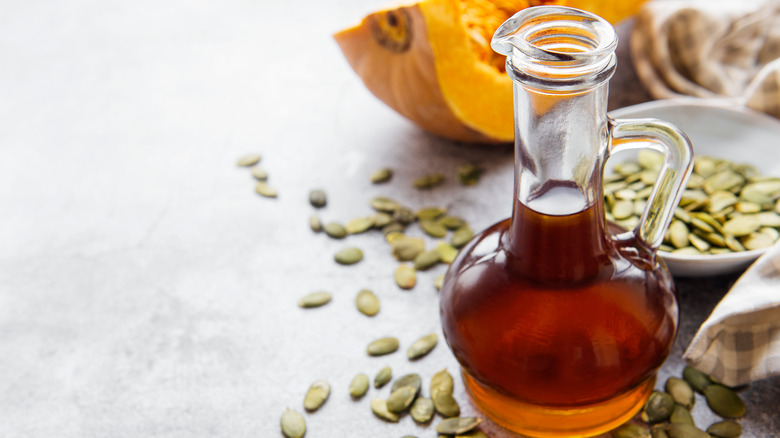 pumpkin seeds and oil