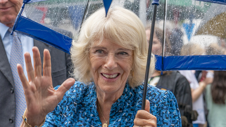 Camilla Parker Bowles attending an event