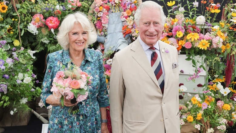 Camilla Parker Bowles attending an event