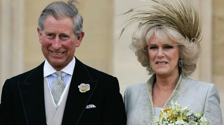 Camilla Parker Bowles attending an event