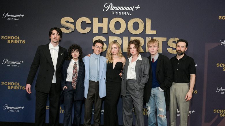 The cast of 'School Spirits' attends a screening in 2025