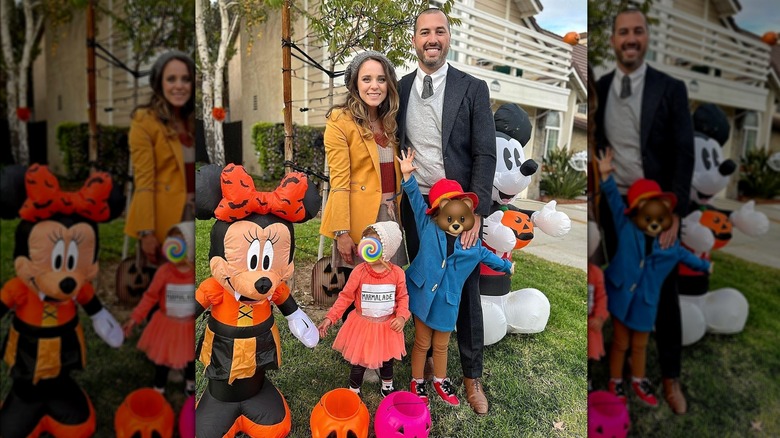 Vuolo family dressed as Paddington characters