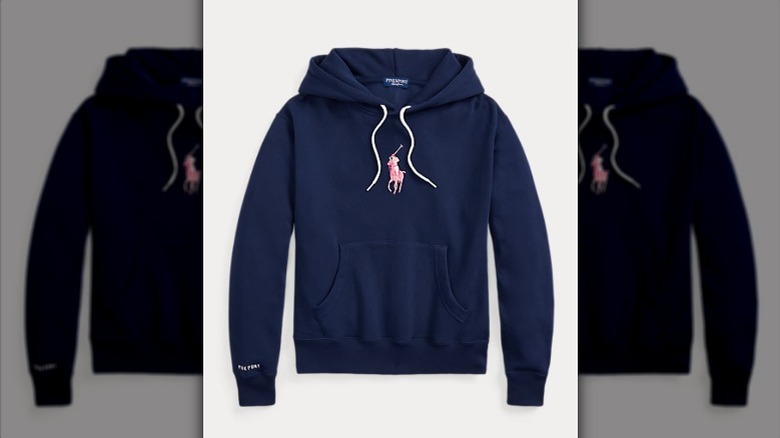 Ralph Lauren pink pony hoodie