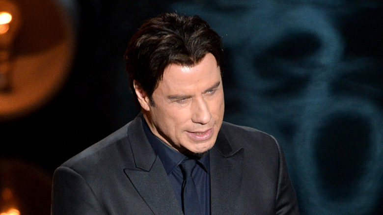 John Travolta speaking