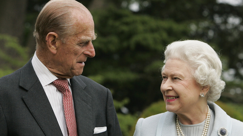 Prince Philip with Queen Elizabeth II