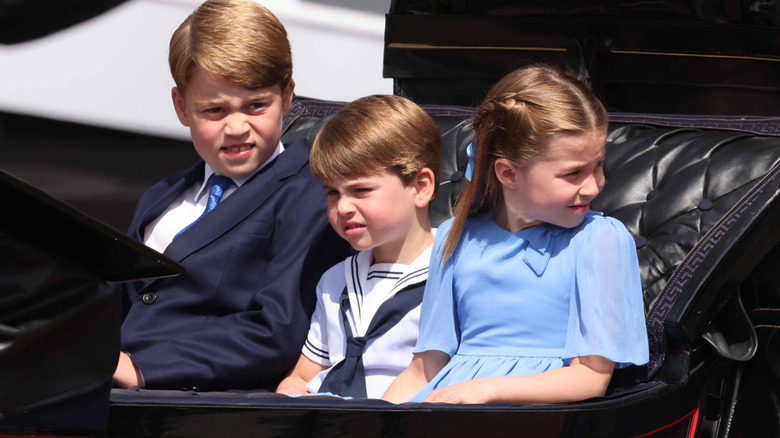 George, Louis, and Charlotte