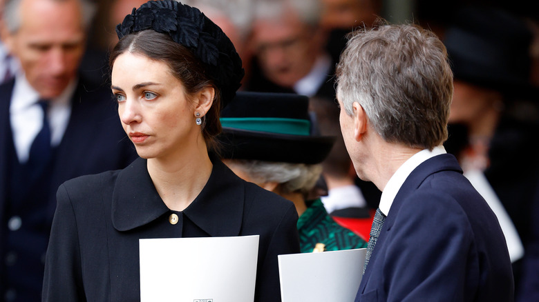 Rose Hanbury at queen's funeral 