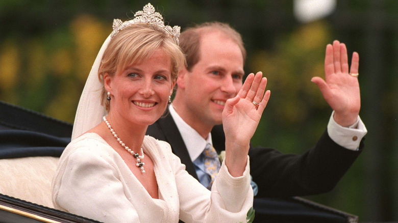 Sophie and Prince Edward wedding day