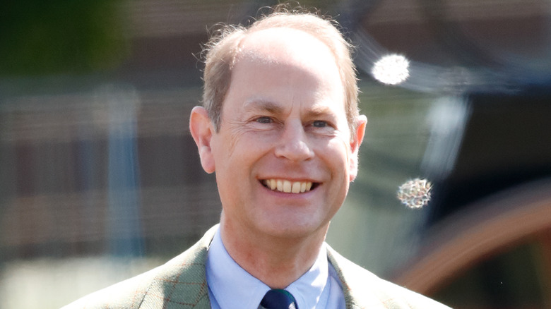 Prince Edward smiling 