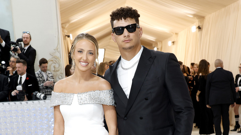 Brittany and Patrick Mahomes at the Met Gala