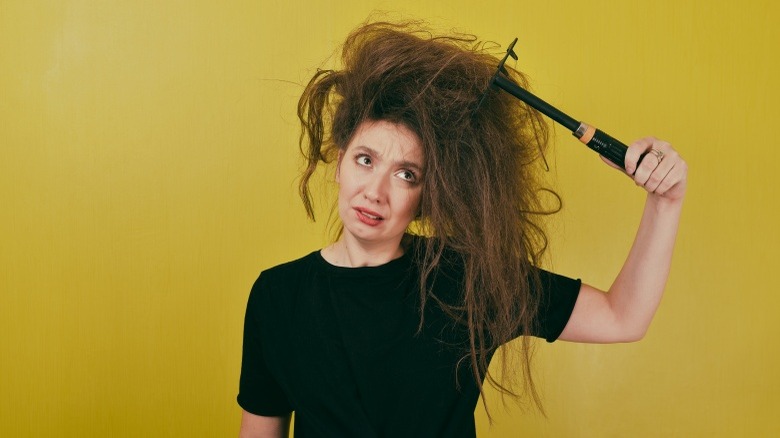 hair fashion disaster tangle