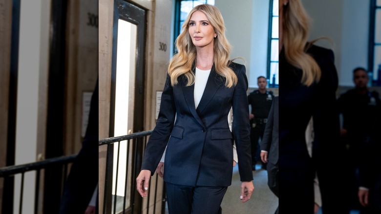 Ivanka Trump walks into courtroom