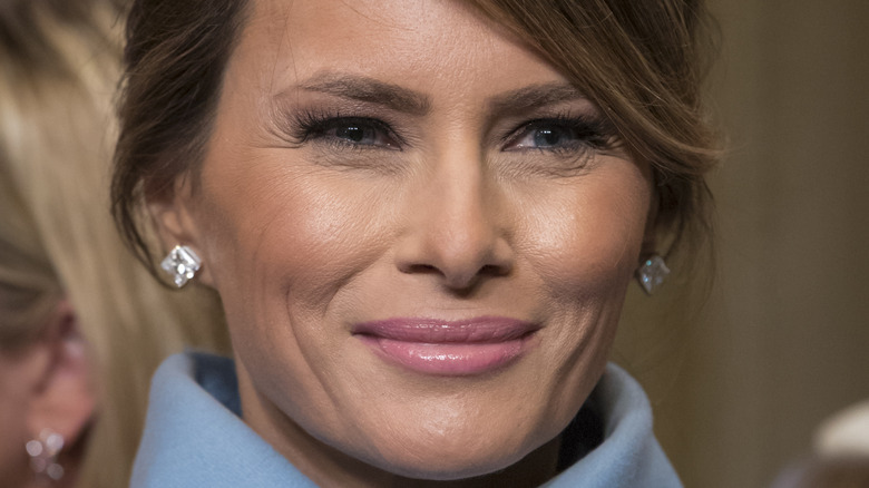 Melania Trump's inauguration earrings