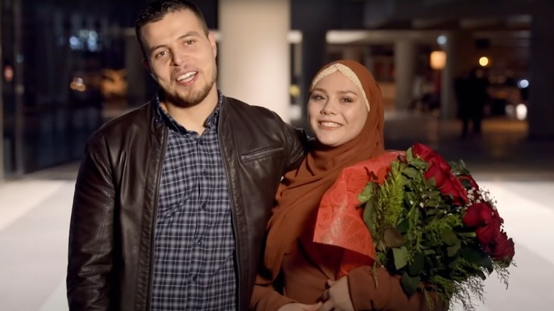 90 Day Fiancé's Omar and Avery smiling