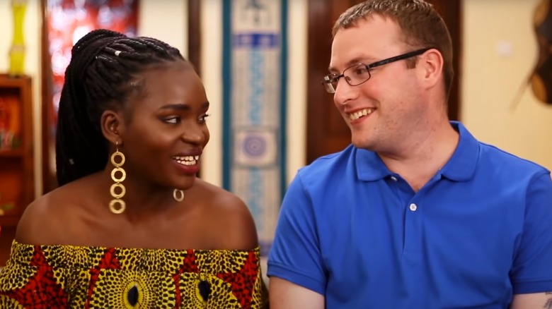 90 Day Fiancé's Benjamin and Akinyi smiling