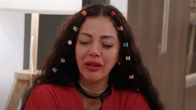 Jasmine Pineda crying on 90 Days Fiance