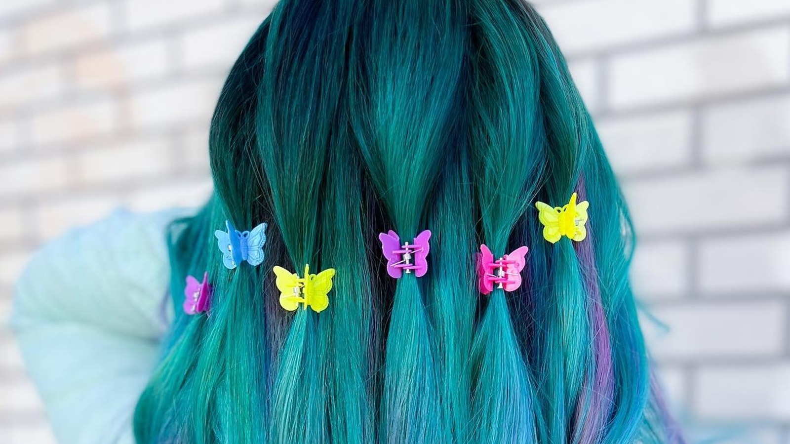90s hair butterfly clips