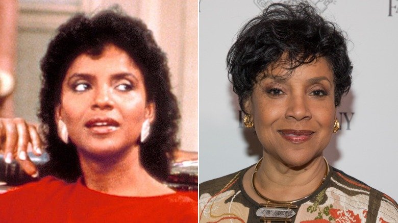 Phylicia Rashad, then and now