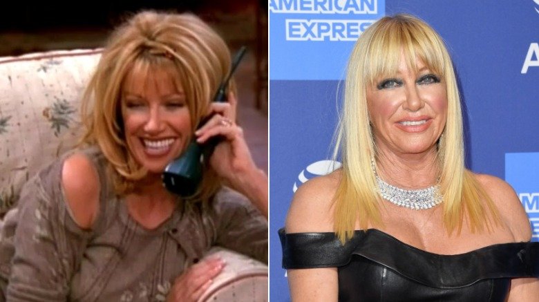 Suzanne Somers, then and now