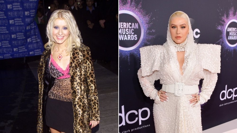 '90s teen star Christina Aguilera, then and now