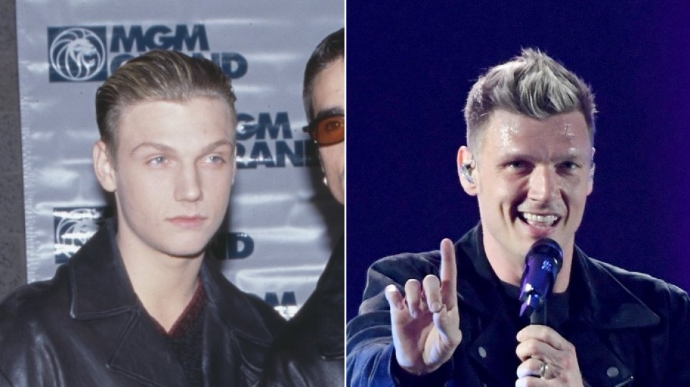 '90s teen star Nick Carter, then and now