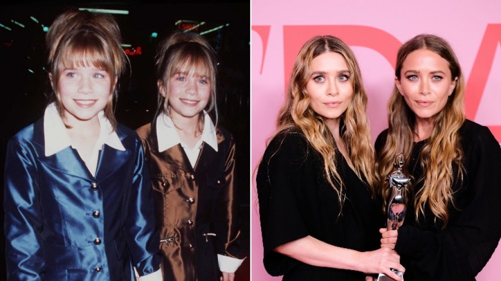 '90s teen star Mary-Kate and Ashley Olsen, then and now