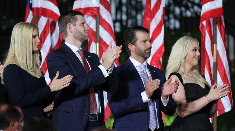 Ivanka, Eric, Donald Jr., and Tiffany Trump