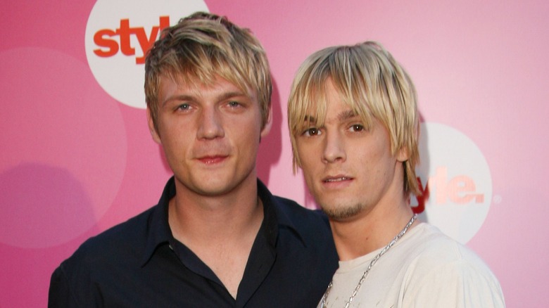 Nick and Aaron Carter