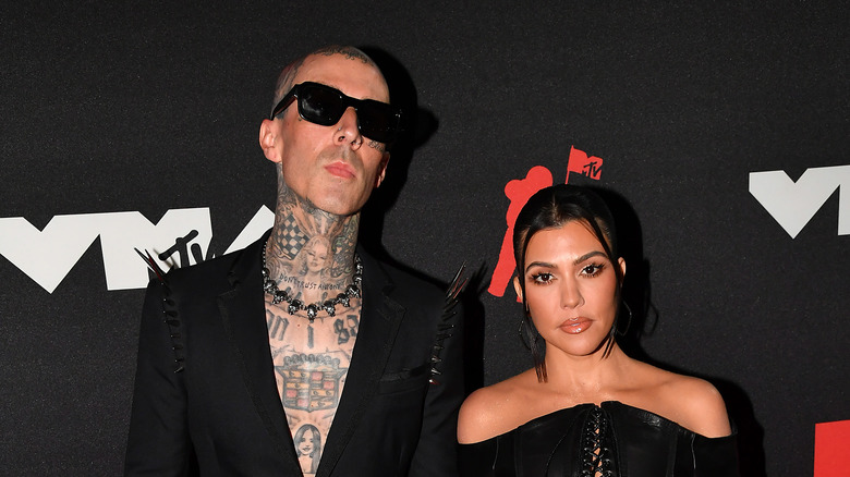 Travis Barker & Kourtney Kardashian