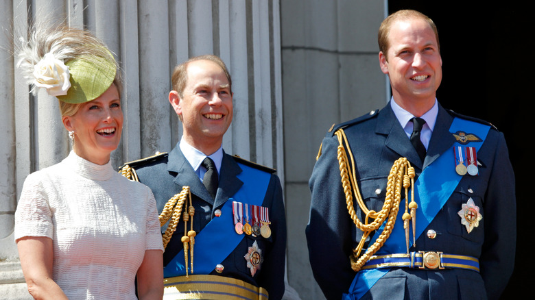 Prince William, Edward, Sophie