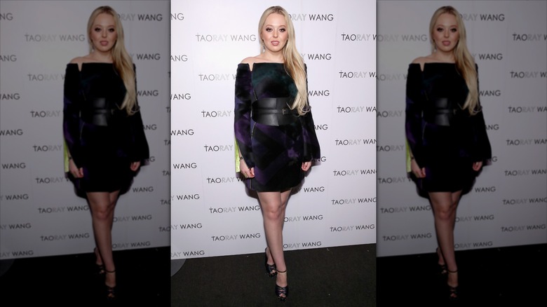 Tiffany Trump poses for a photo at an event