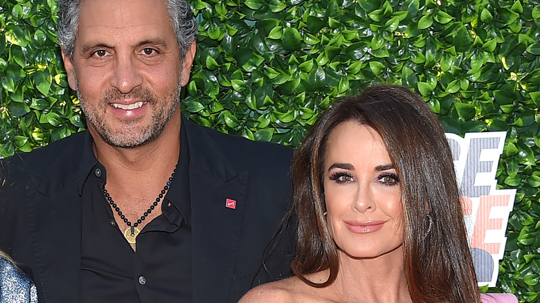 Kyle Richards and husband 2021