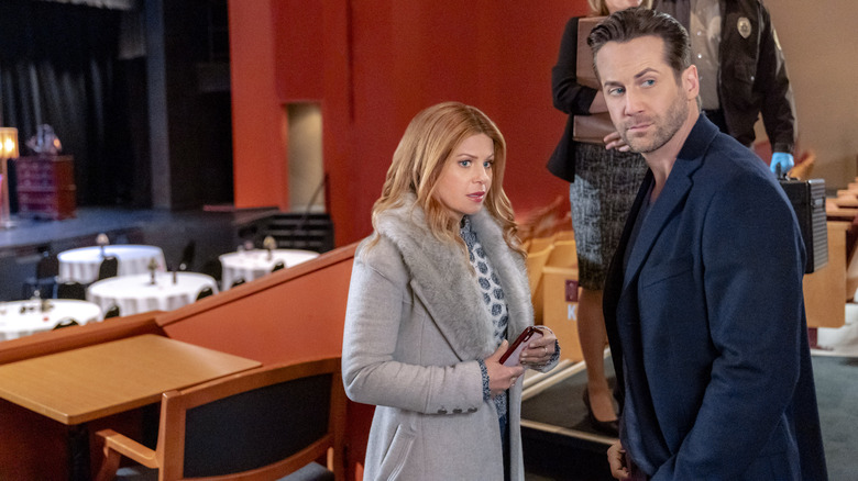 Candace Cameron Bure in "A Very Foul Play: An Aurora Teagarden Mystery"