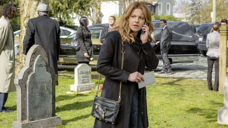 Candace Cameron Bure in "Three Bedrooms, One Corpse: An Aurora Teagarden Mystery"