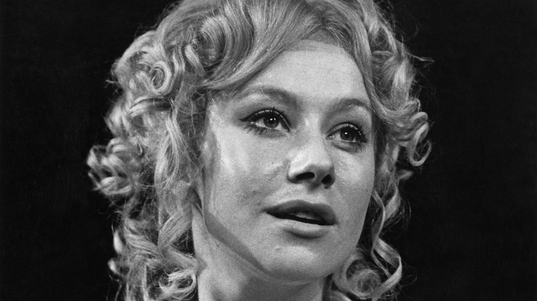 Young Helen Mirren on stage