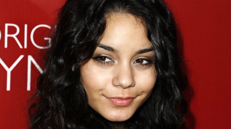 Vanessa Hudgens smiling on the red carpet