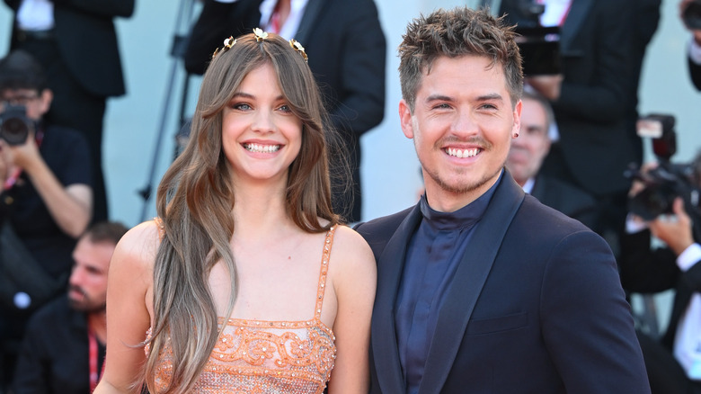 Barbara Palvin and Dylan Sprouse smiling