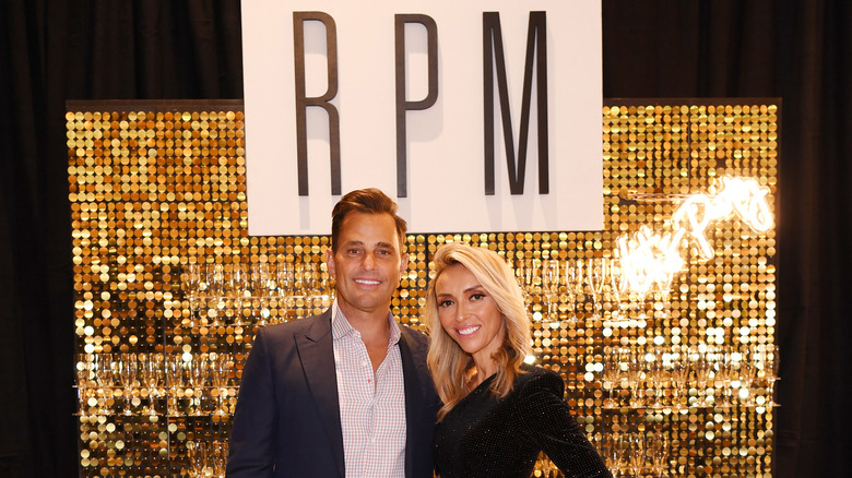 Giulia and Bill Rancic smiling at RPM