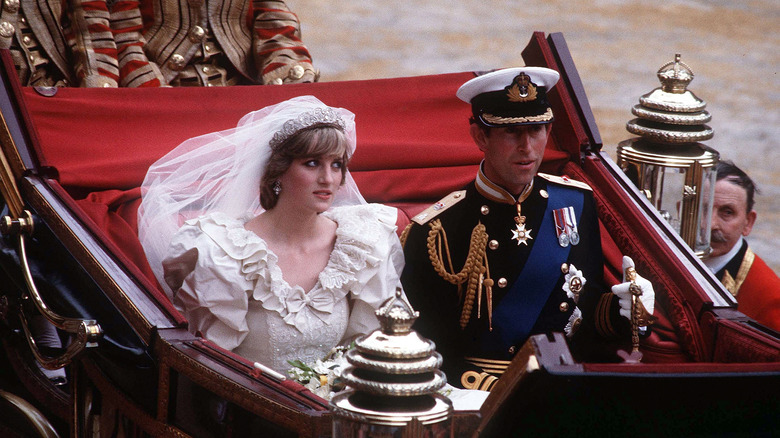 Charles and Diana wedding day 