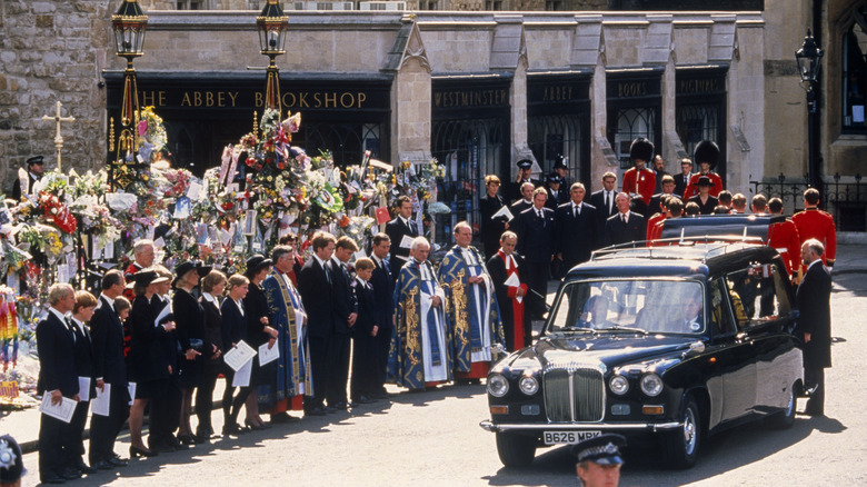 Diana Spencer's funeral 