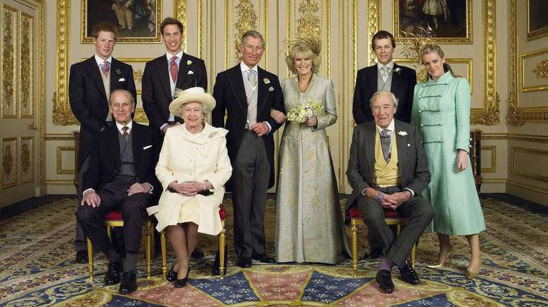 Charles and Camilla wedding day portrait 