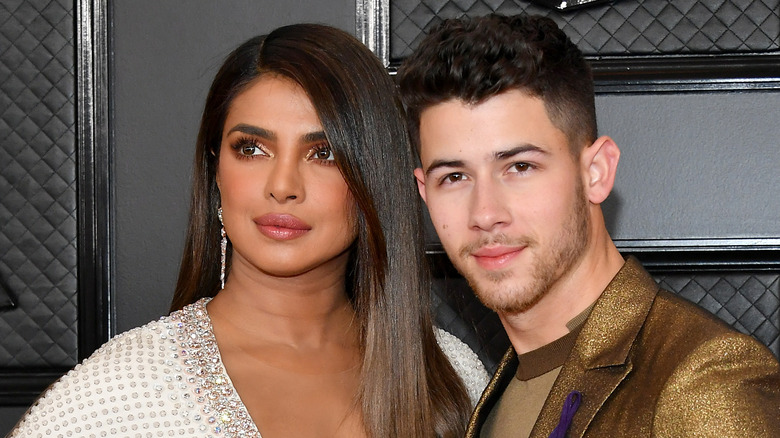 Priyanka Chopra, Nick Jonas at 2020 Grammys