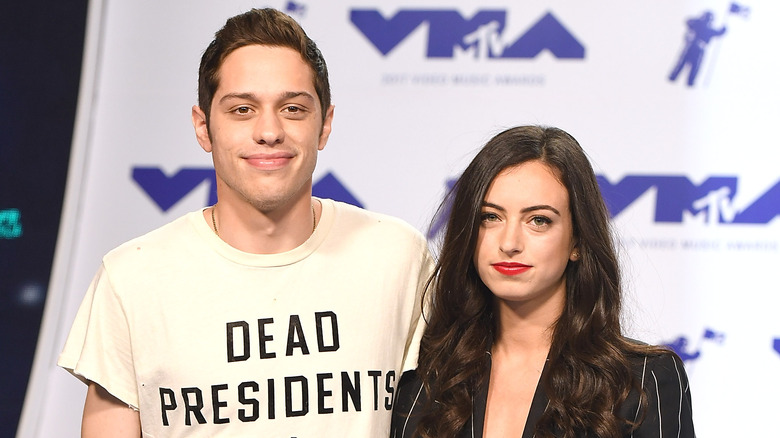 Pete Davidson and Cazzie David