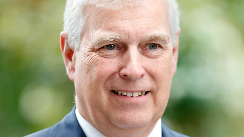 Prince Andrew attending an event