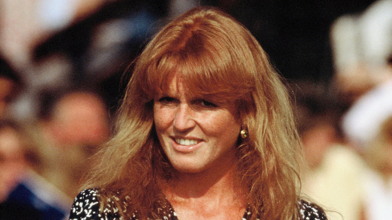 Sarah Ferguson smiling 