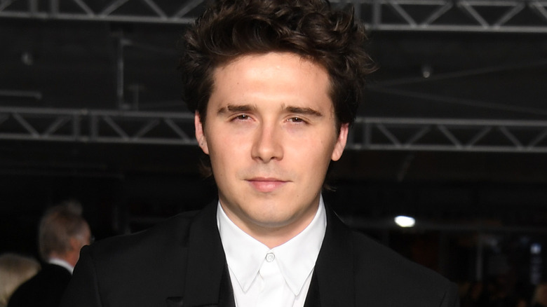 Brooklyn Beckham suit