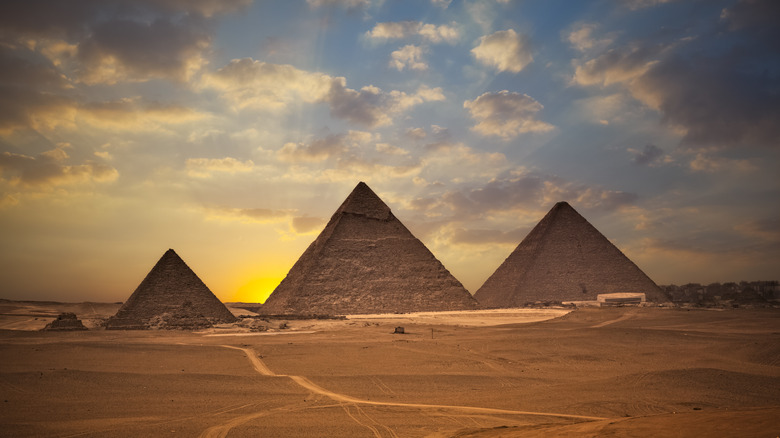 Pyramids at Giza