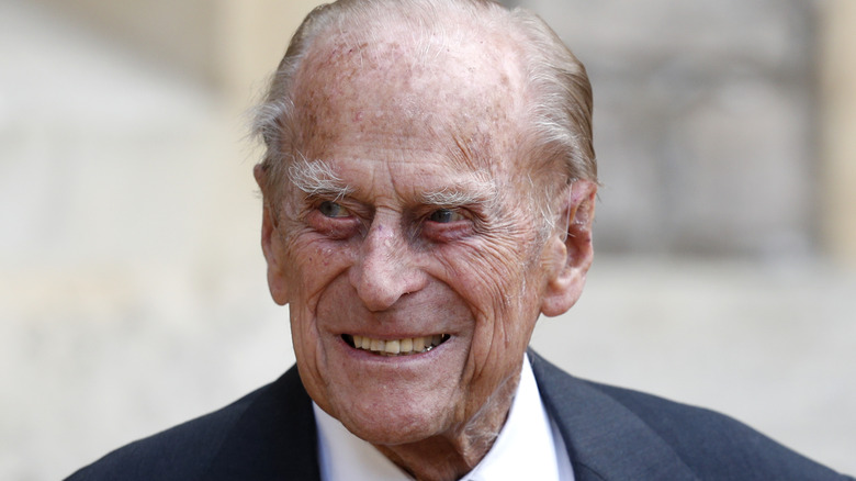 Prince Philip smiling 