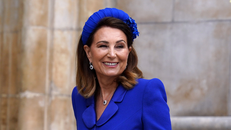 Carole Middleton smiling