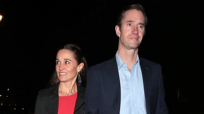 Pippa Middleton with husband James Matthews